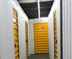 Guarda volumes na zona leste